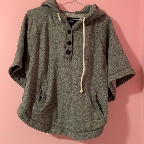 American eagle poncho with hood - Picture 1 of 4